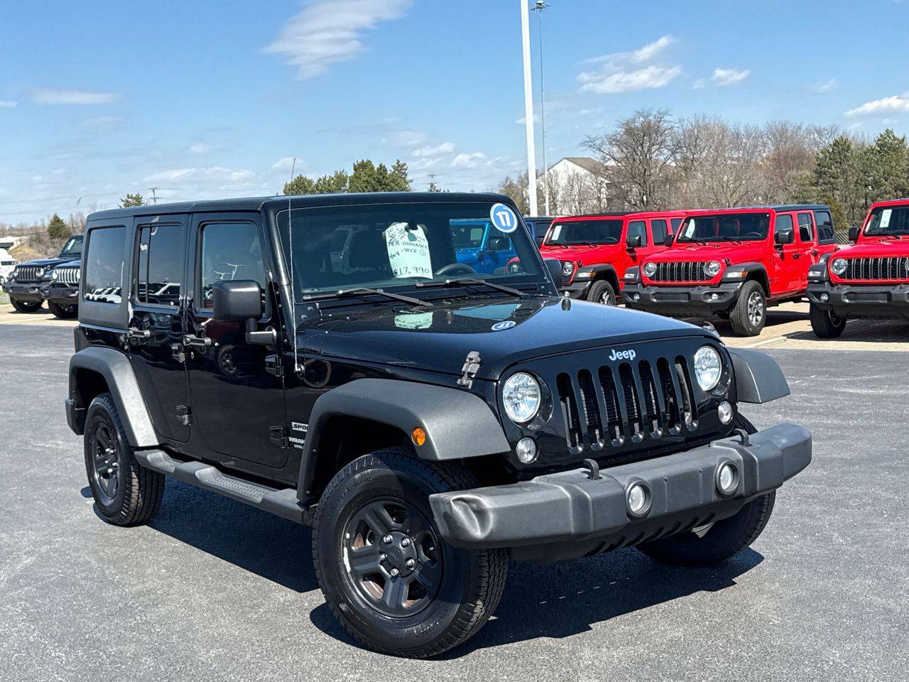 2017 Jeep Wrangler Sport — SUV — 111,126 mi — Columbus, OH