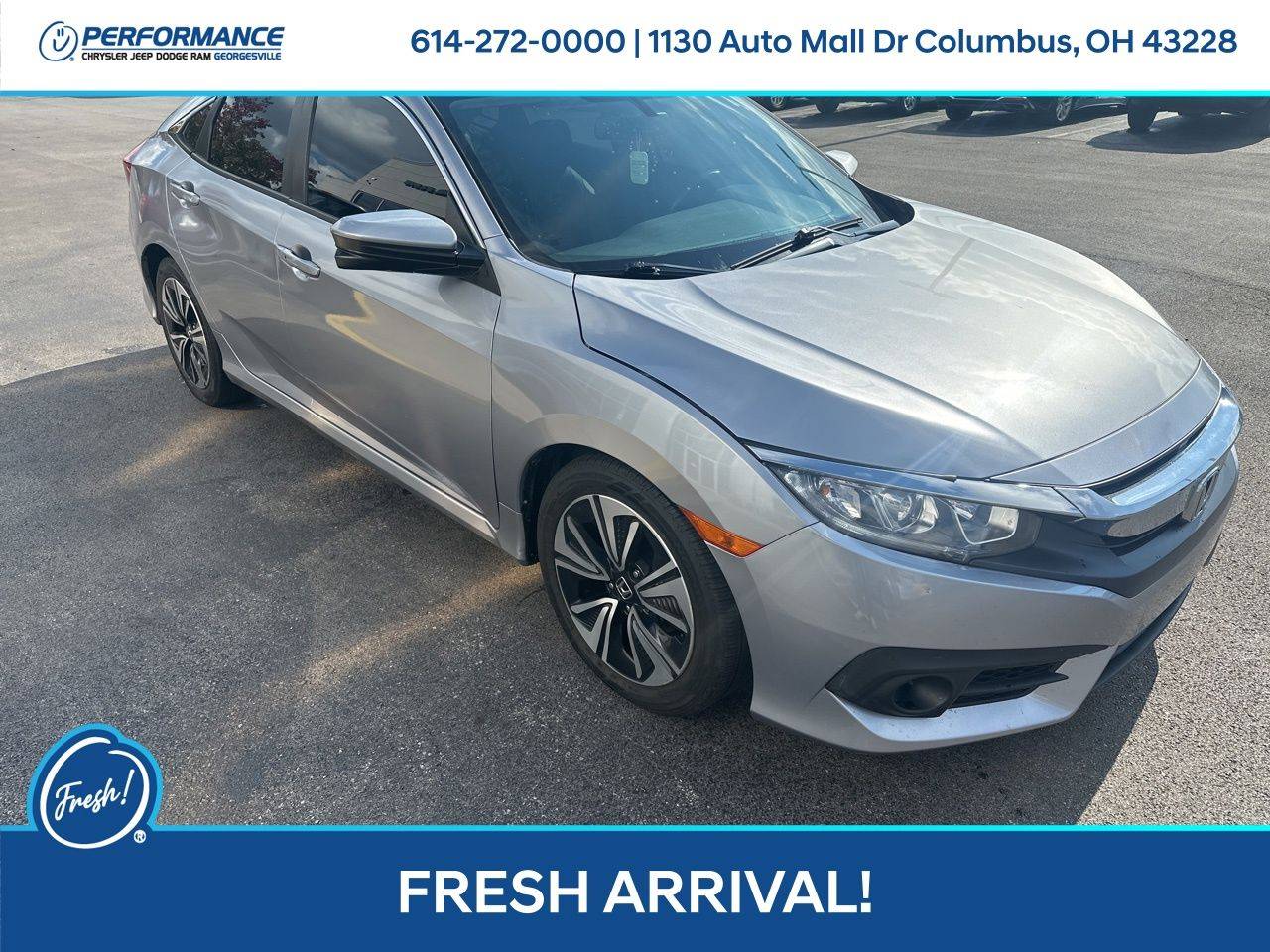 2016 Honda Civic EX-L — Sedan — 130,506 mi — Columbus, OH