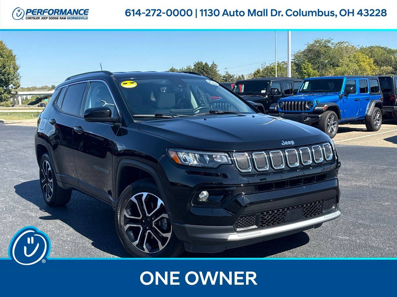 2022 Jeep Compass Limited — SUV — 22,088 mi — Columbus, OH