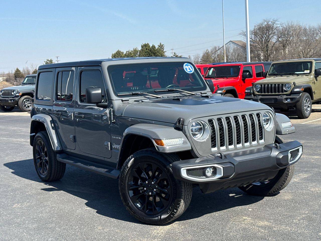 2021 Jeep Wrangler Sahara 4xe — SUV — 27,619 mi — Columbus, OH