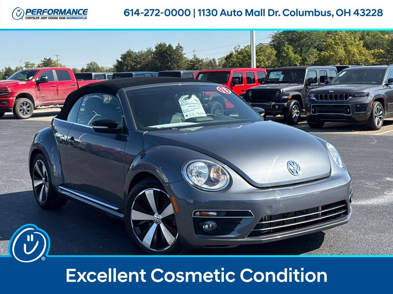 2013 Volkswagen Beetle Turbo — Convertible — 99,389 mi — Columbus, OH