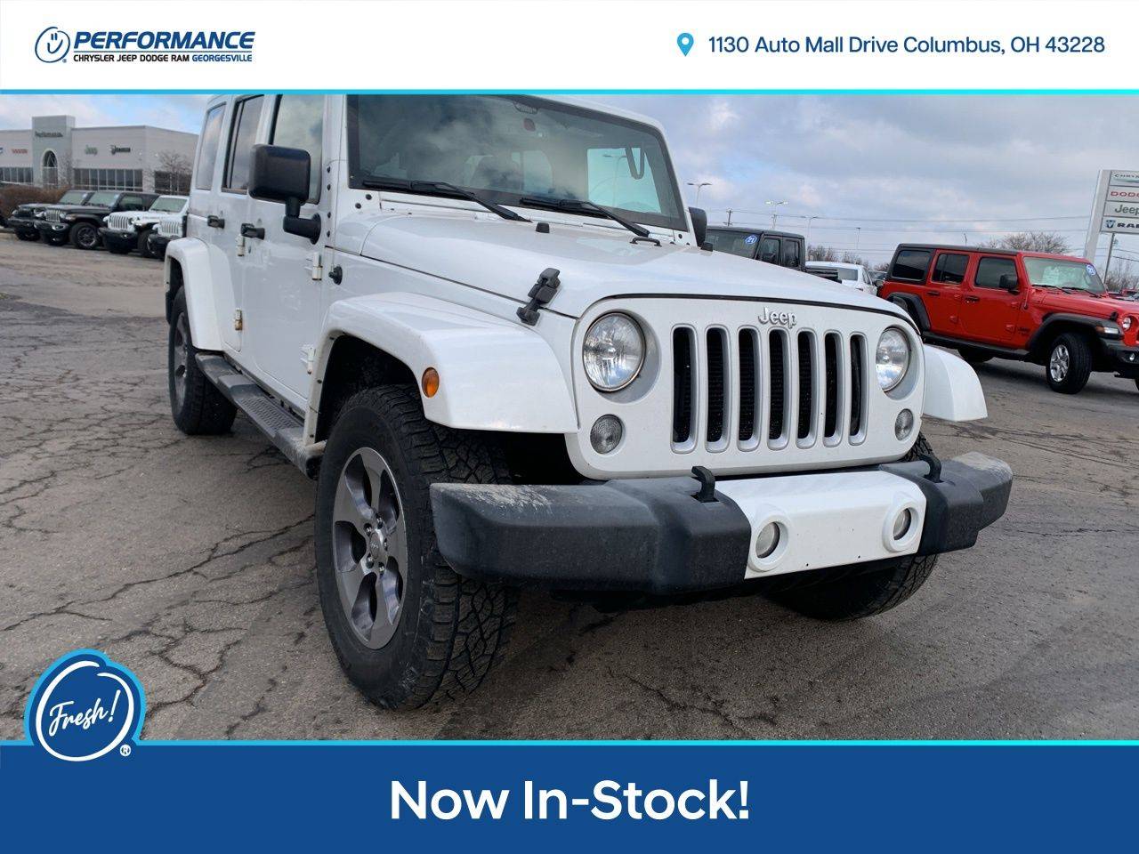 2016 Jeep Wrangler Sahara — SUV — 107,021 mi — Columbus, OH