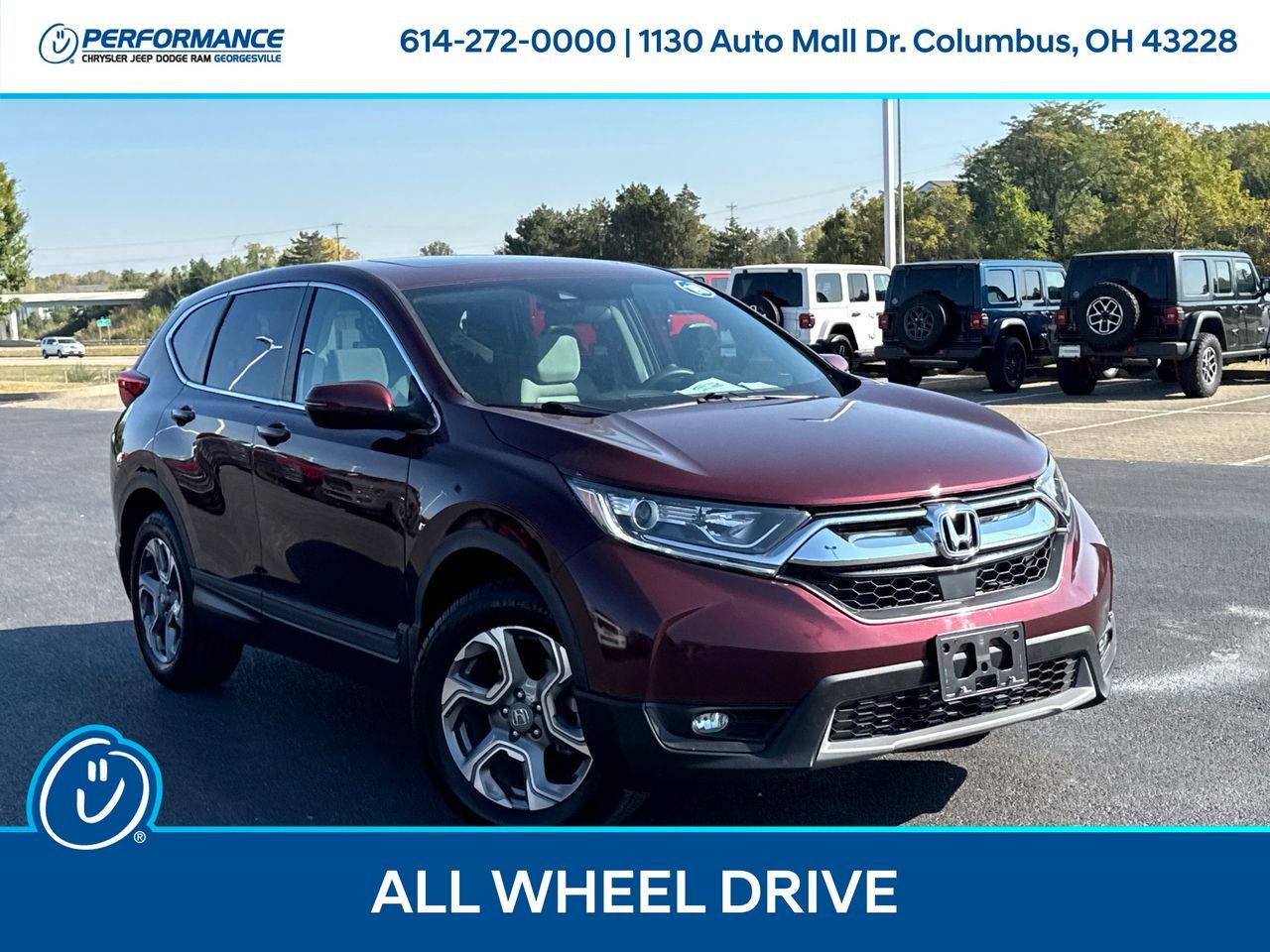 2019 Honda CR-V EX — SUV — 38,284 mi — Columbus, OH