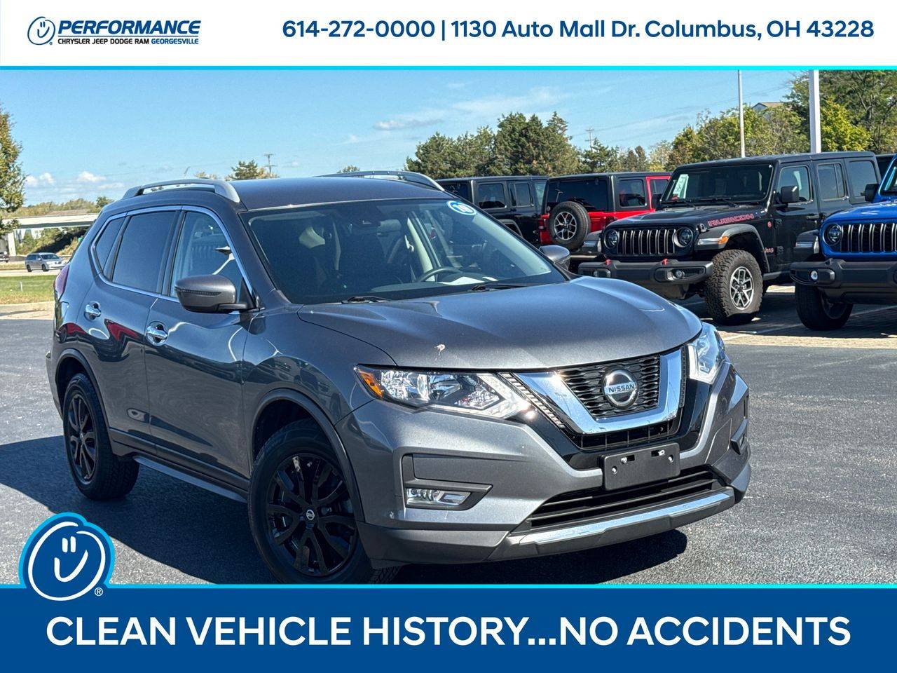 2019 Nissan Rogue SV — SUV — 53,804 mi — Columbus, OH