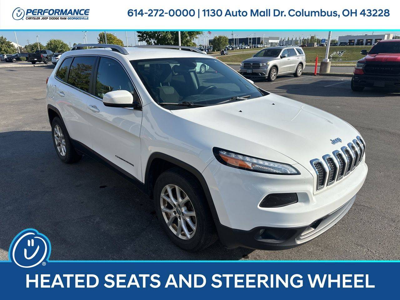 2017 Jeep Cherokee Latitude — SUV — 109,725 mi — Columbus, OH
