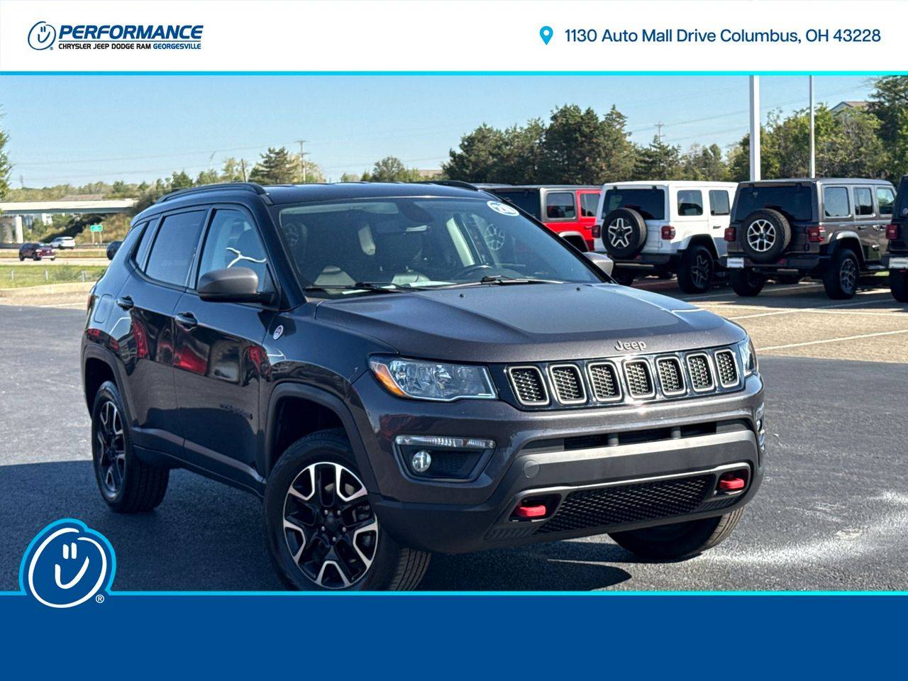 2020 Jeep Compass Trailhawk — SUV — 109,392 mi — Columbus, OH