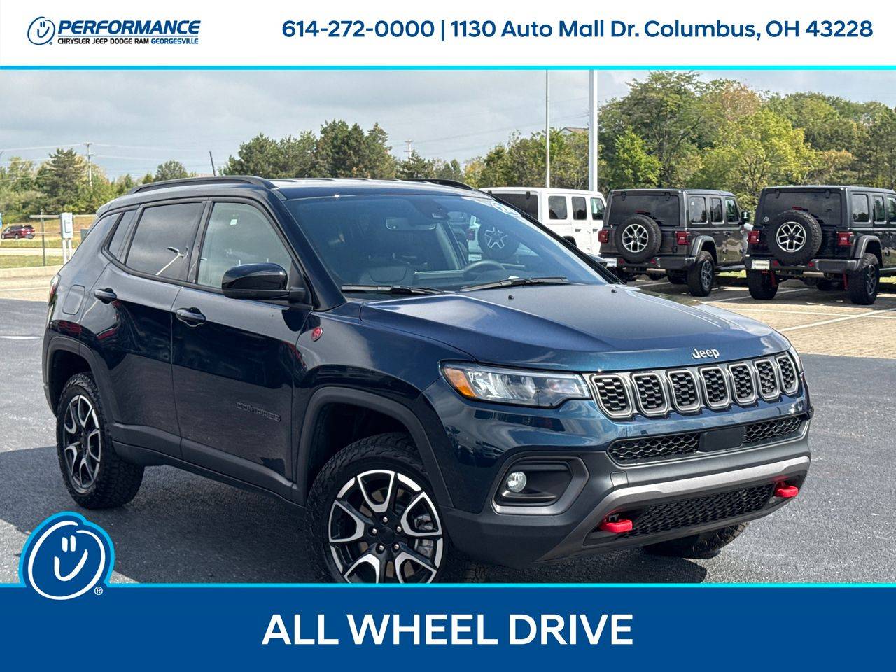 2024 Jeep Compass Trailhawk — SUV — 20,145 mi — Columbus, OH
