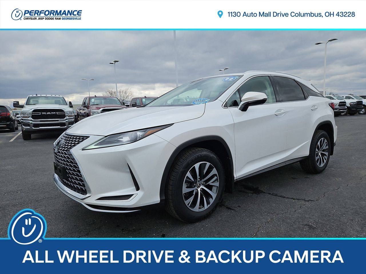 2022 Lexus RX RX 350 — SUV — 33,037 mi — Columbus, OH
