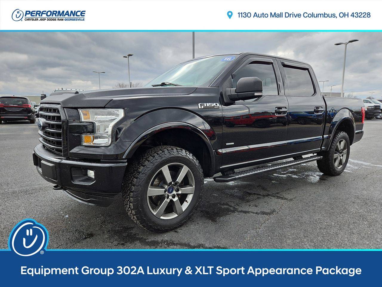2016 Ford F-150 XLT — Pickup Truck — 159,257 mi — Columbus, OH