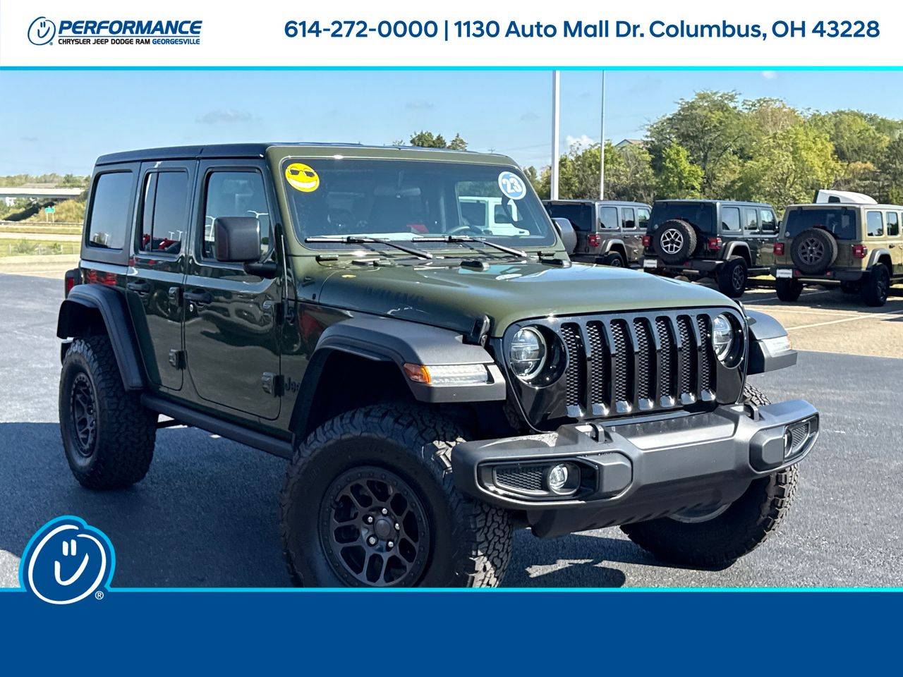 2023 Jeep Wrangler Willys — SUV — 25,589 mi — Columbus, OH