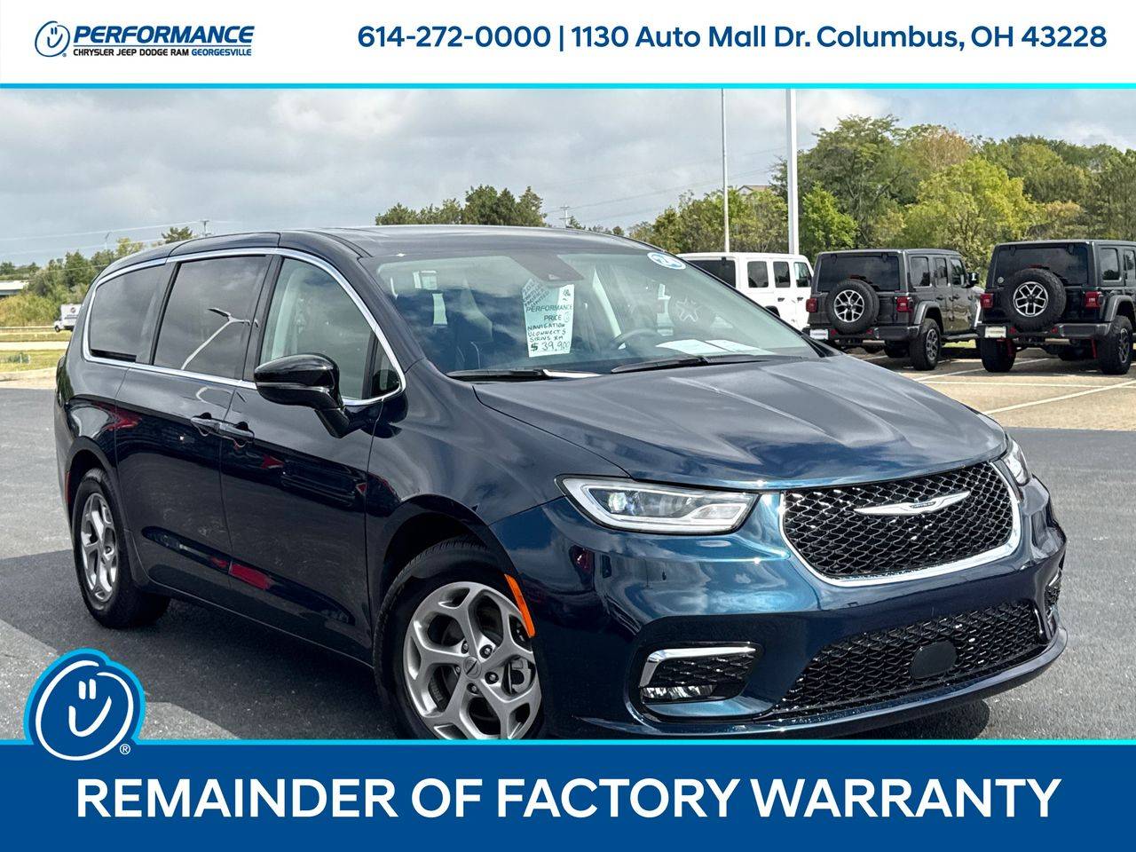 2024 Chrysler Pacifica Limited — Minivan — 18,233 mi — Columbus, OH