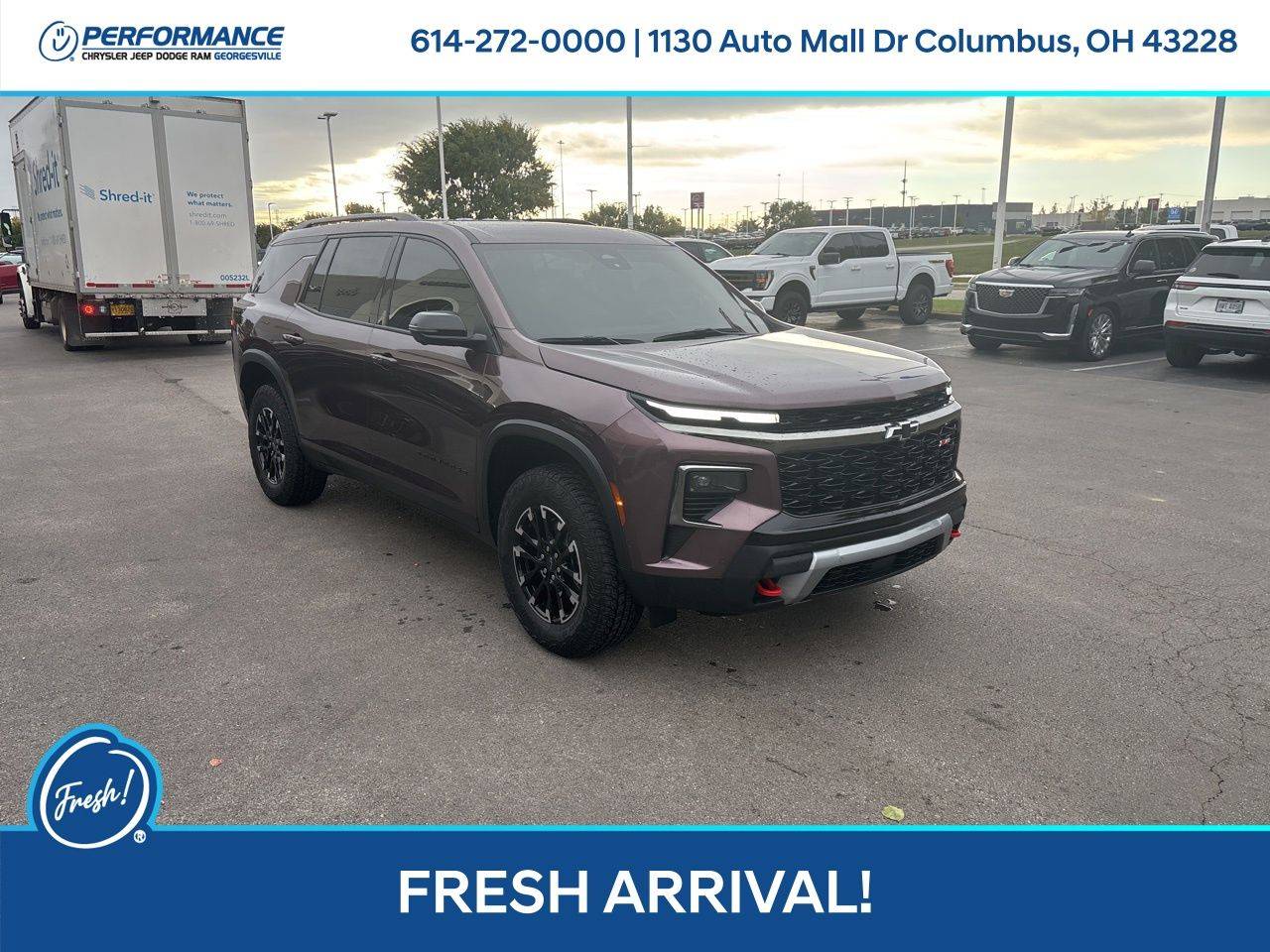 2024 Chevrolet Traverse Z71 — SUV — 17,569 mi — Columbus, OH