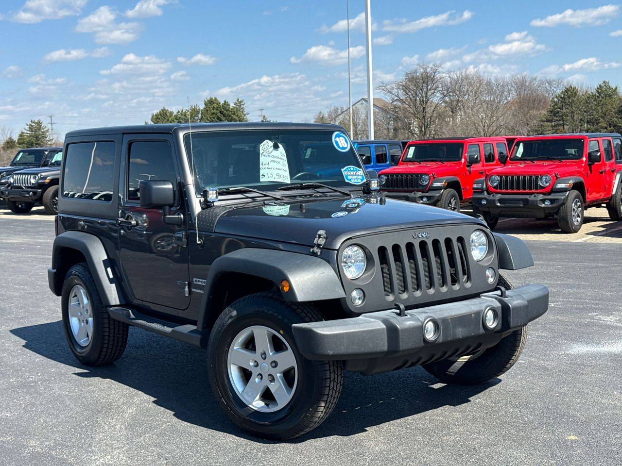 2018 Jeep Wrangler Sport S — SUV — 112,891 mi — Columbus, OH