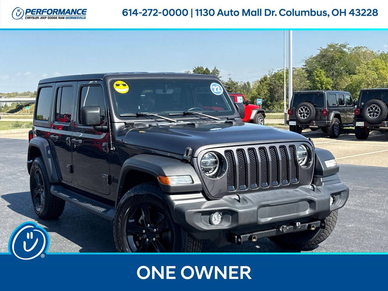 2022 Jeep Wrangler Sport Altitude — SUV — 33,622 mi — Columbus, OH