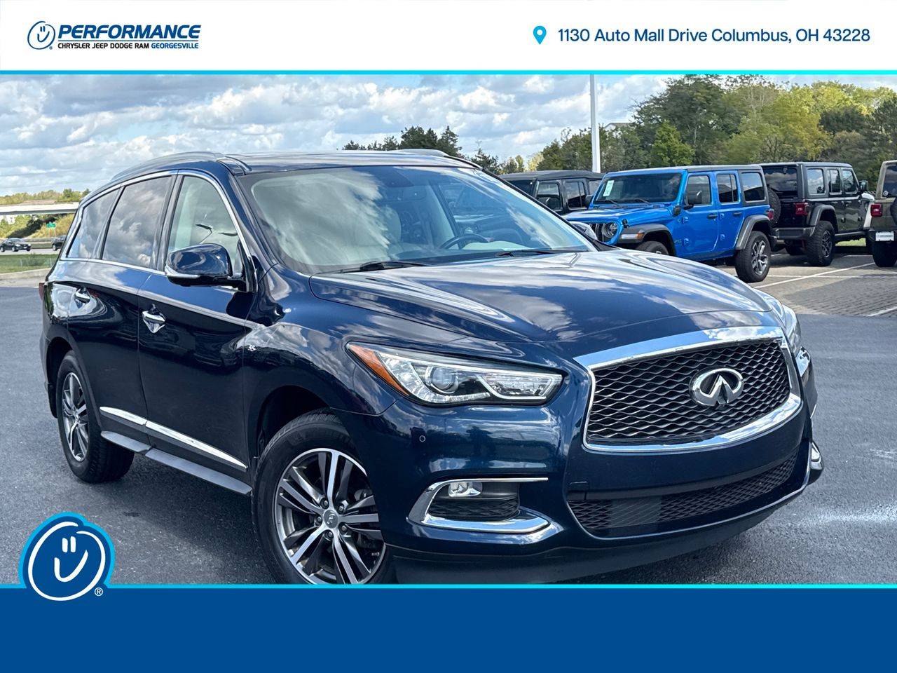 2017 INFINITI QX60 3.5 — SUV — 123,287 mi — Columbus, OH