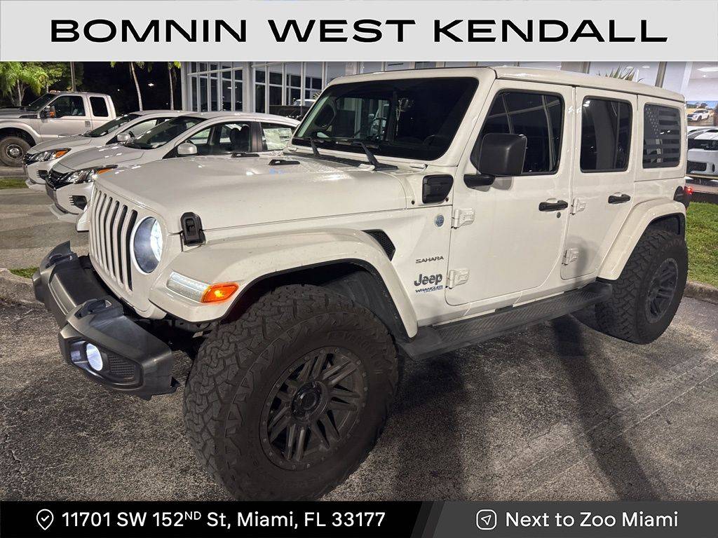 2021 Jeep Wrangler Sahara 4xe — SUV — 62,762 mi — Miami, FL