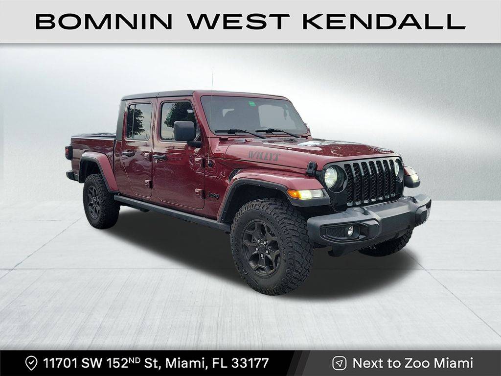 2022 Jeep Gladiator Willys — Pickup Truck — 55,540 mi — Miami, FL