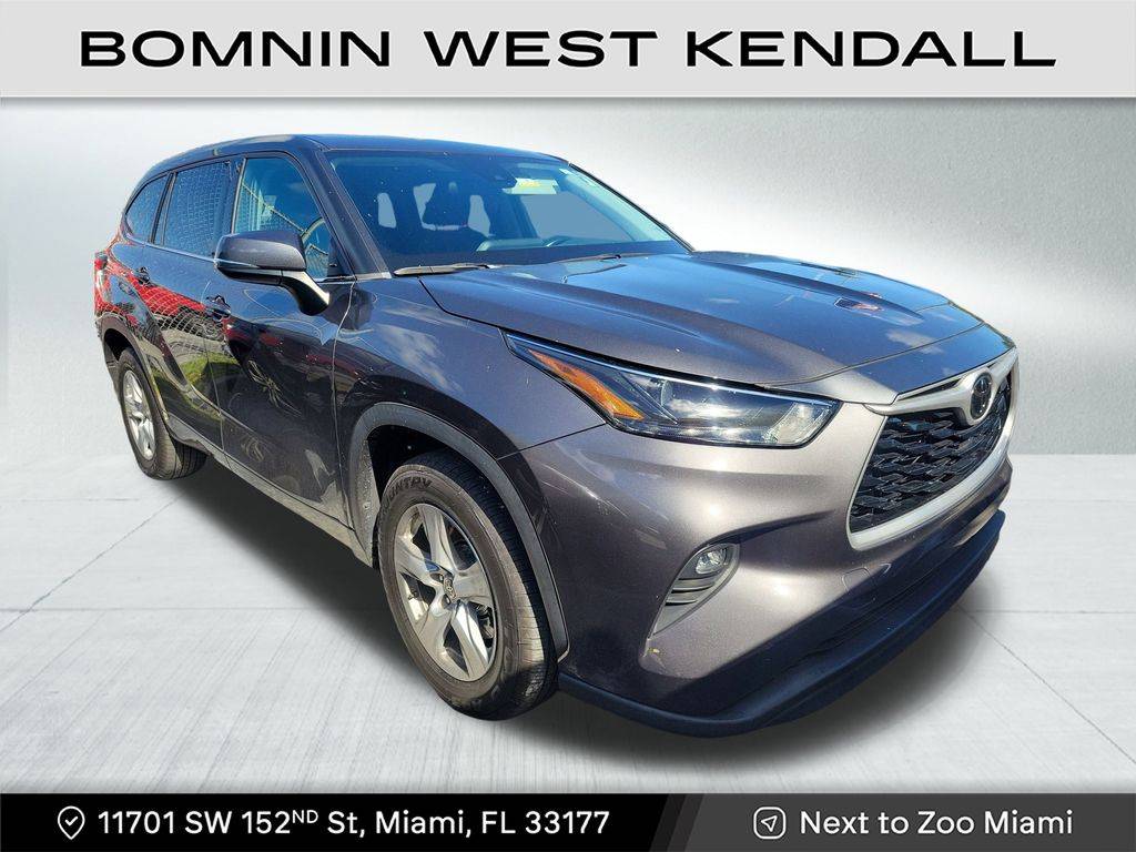 2022 Toyota Highlander LE — SUV — 54,525 mi — Miami, FL
