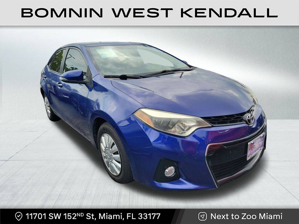 2015 Toyota Corolla S Plus — Sedan — 78,782 mi — Miami, FL