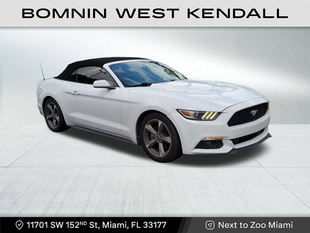 2015 Ford Mustang V6 — Convertible — 96,192 mi — Miami, FL