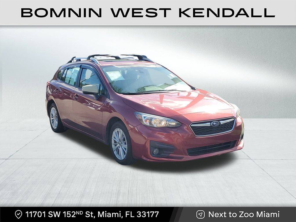 2018 Subaru Impreza 2.0i Premium — Hatchback — 75,638 mi — Miami, FL