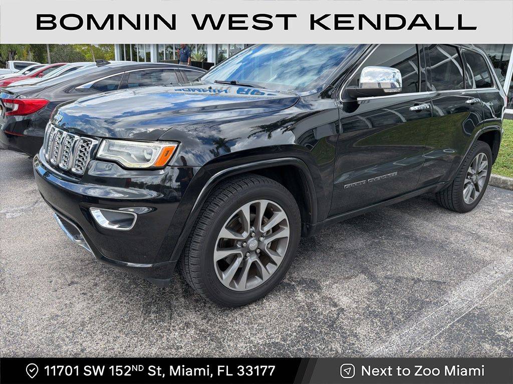 2017 Jeep Grand Cherokee Overland — SUV — 77,022 mi — Miami, FL