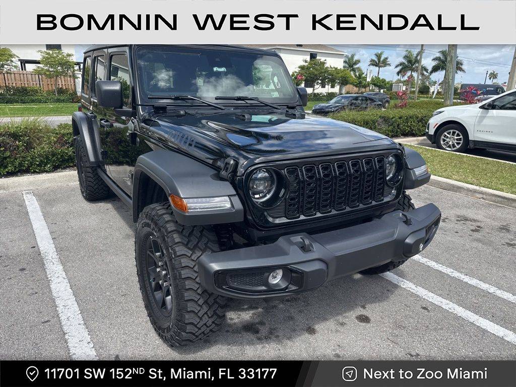 2024 Jeep Wrangler Willys — SUV — 3,317 mi — Miami, FL