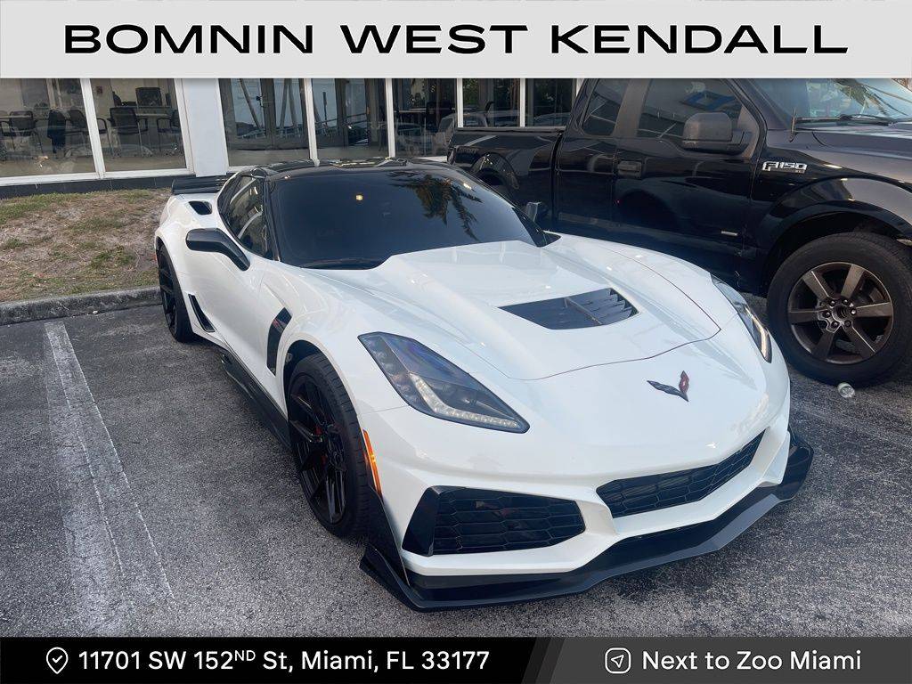 2019 Chevrolet Corvette Z06 1LZ — Coupe — 30,256 mi — Miami, FL