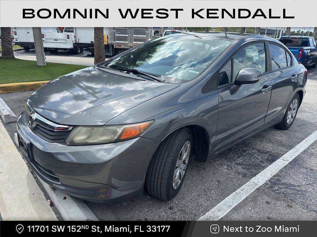 2012 Honda Civic LX — Sedan — 103,416 mi — Miami, FL