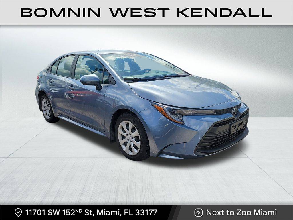 2025 Toyota Corolla LE — Sedan — 9,541 mi — Miami, FL