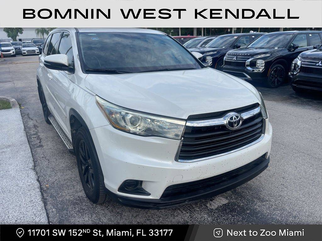 2014 Toyota Highlander LE V6 — SUV — 65,533 mi — Miami, FL