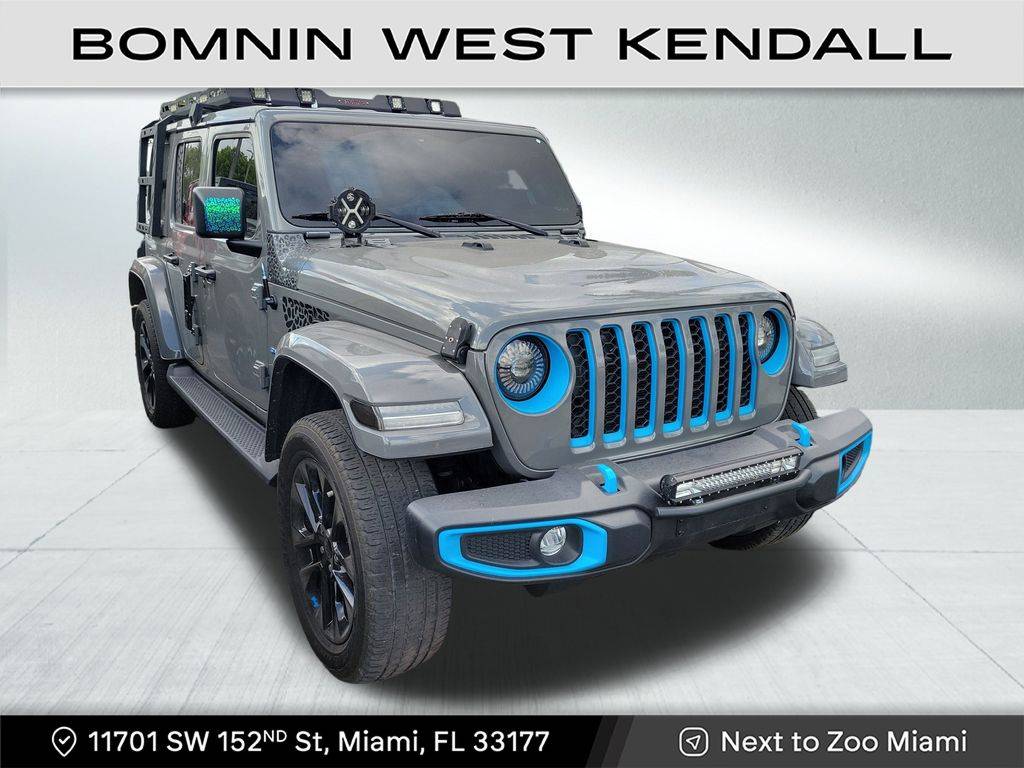 2023 Jeep Wrangler Sahara 4xe — SUV — 19,162 mi — Miami, FL