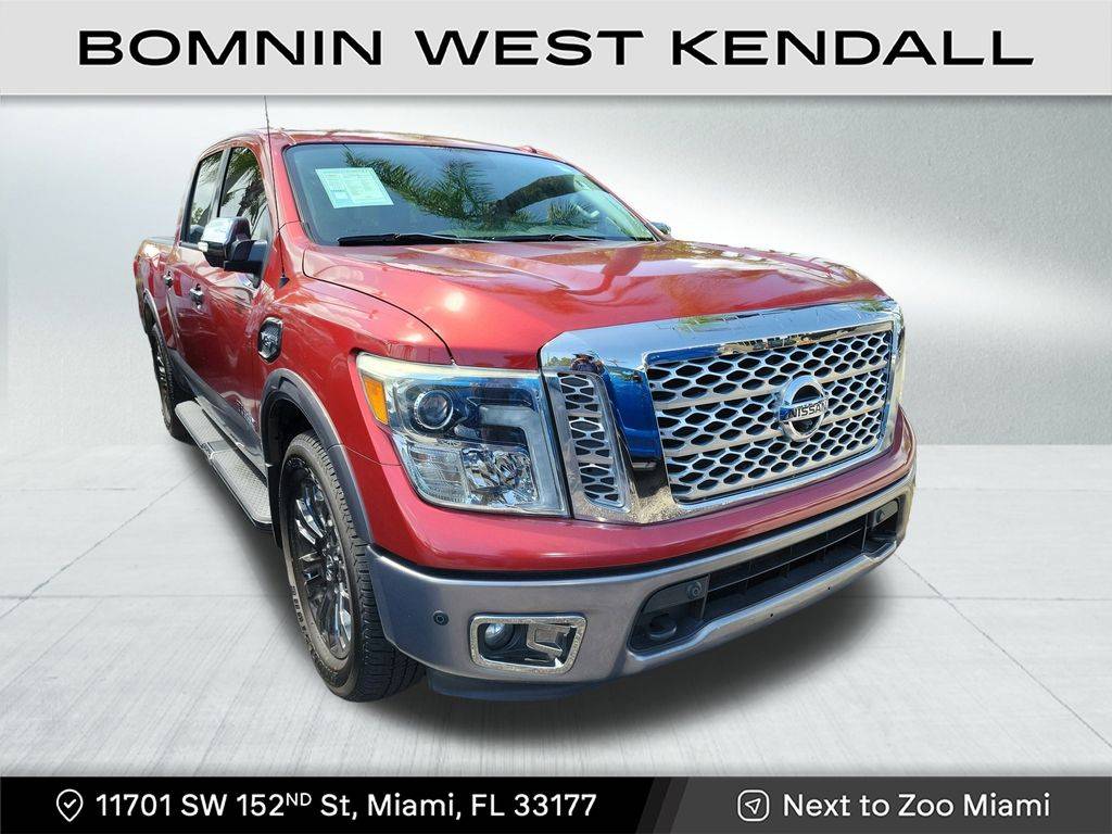 2017 Nissan Titan Platinum Reserve — Pickup Truck — 37,616 mi — Miami, FL