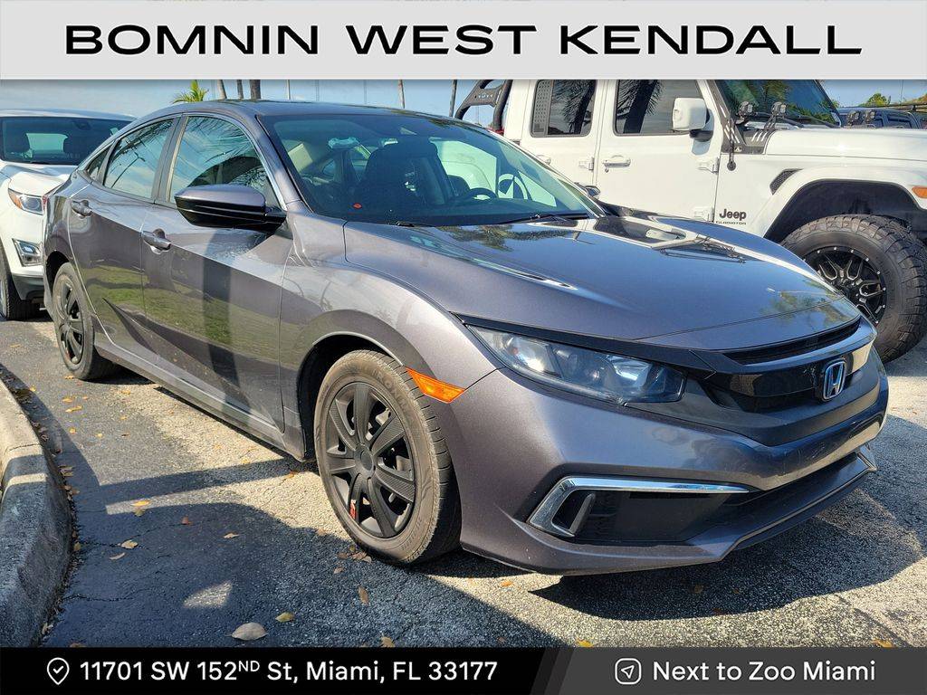 2021 Honda Civic LX — Sedan — 54,396 mi — Miami, FL