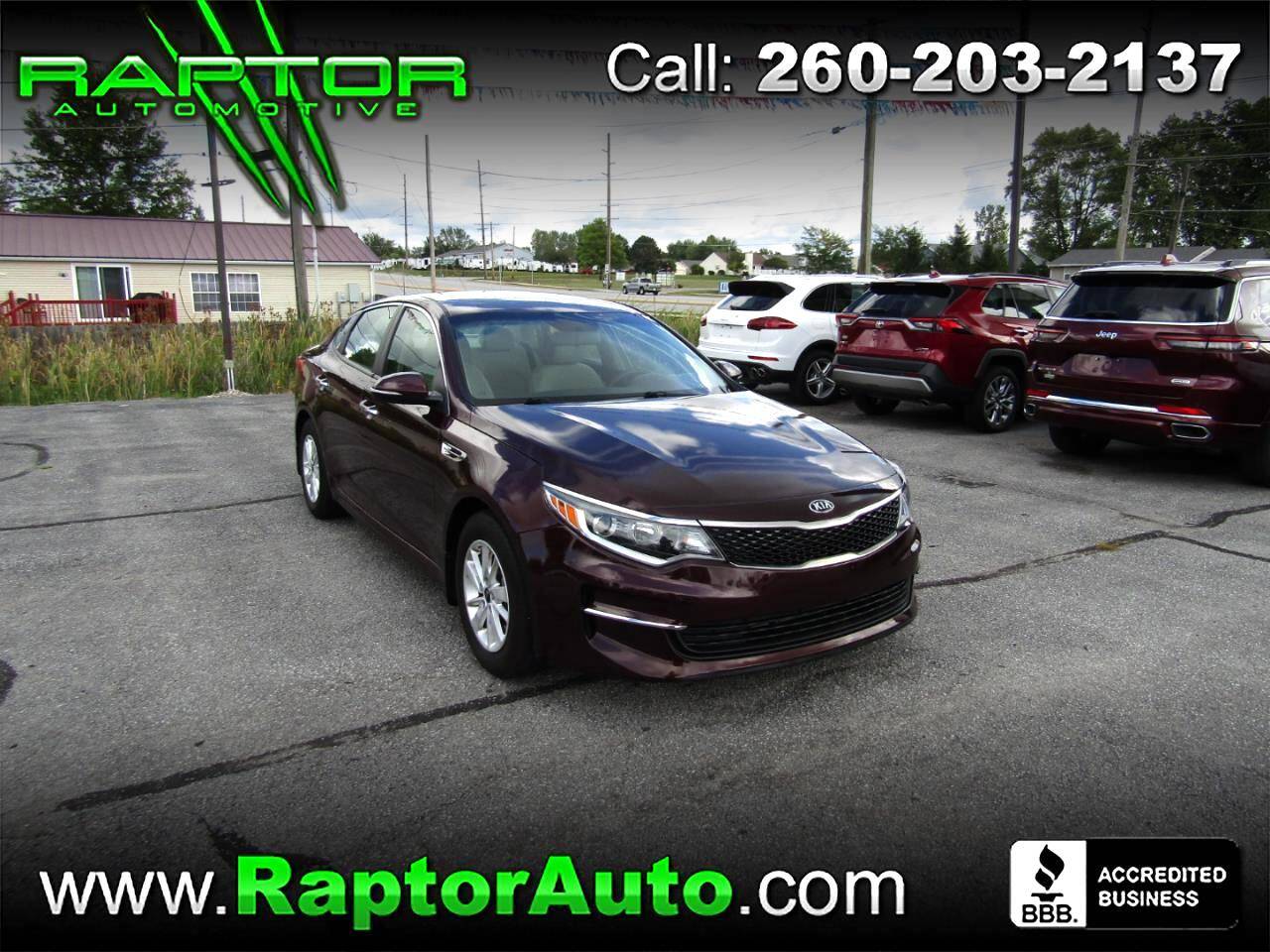 2016 Kia Optima LX — Sedan — 52,778 mi — Fort Wayne, IN