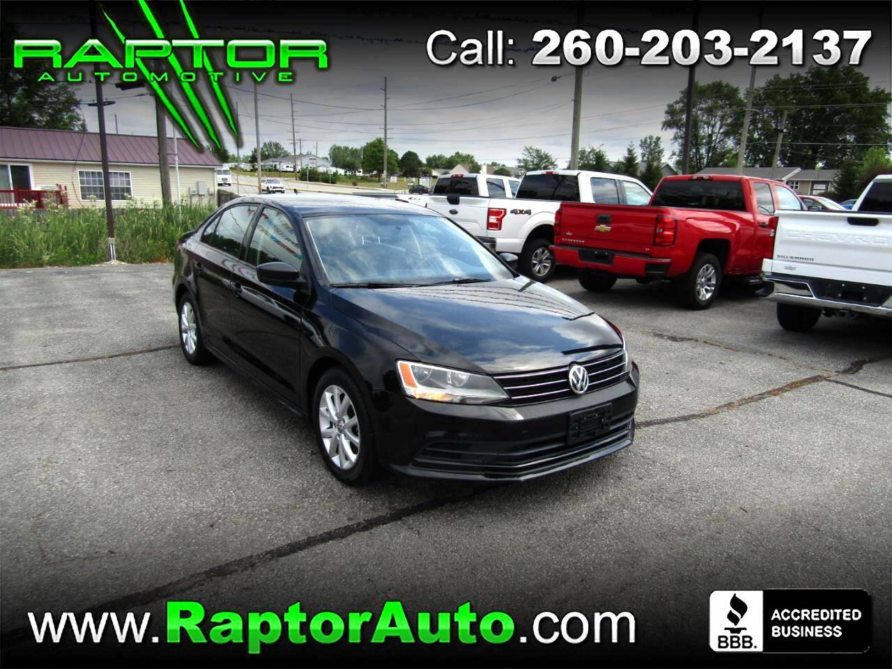 2015 Volkswagen Jetta 1.8T SE — Sedan — 121,735 mi — Fort Wayne, IN