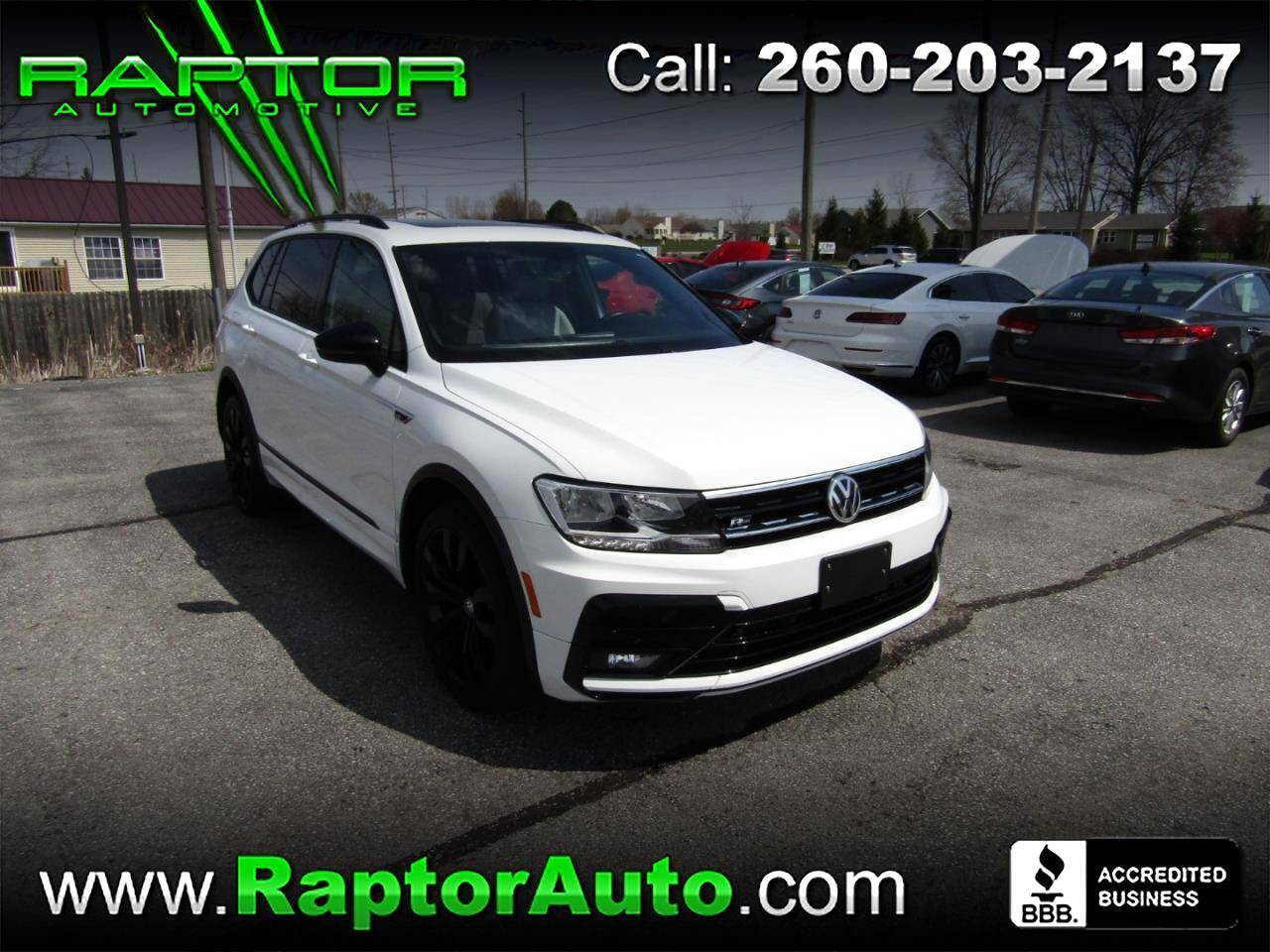 2021 Volkswagen Tiguan SE R-Line Black — SUV — 66,373 mi — Fort Wayne, IN