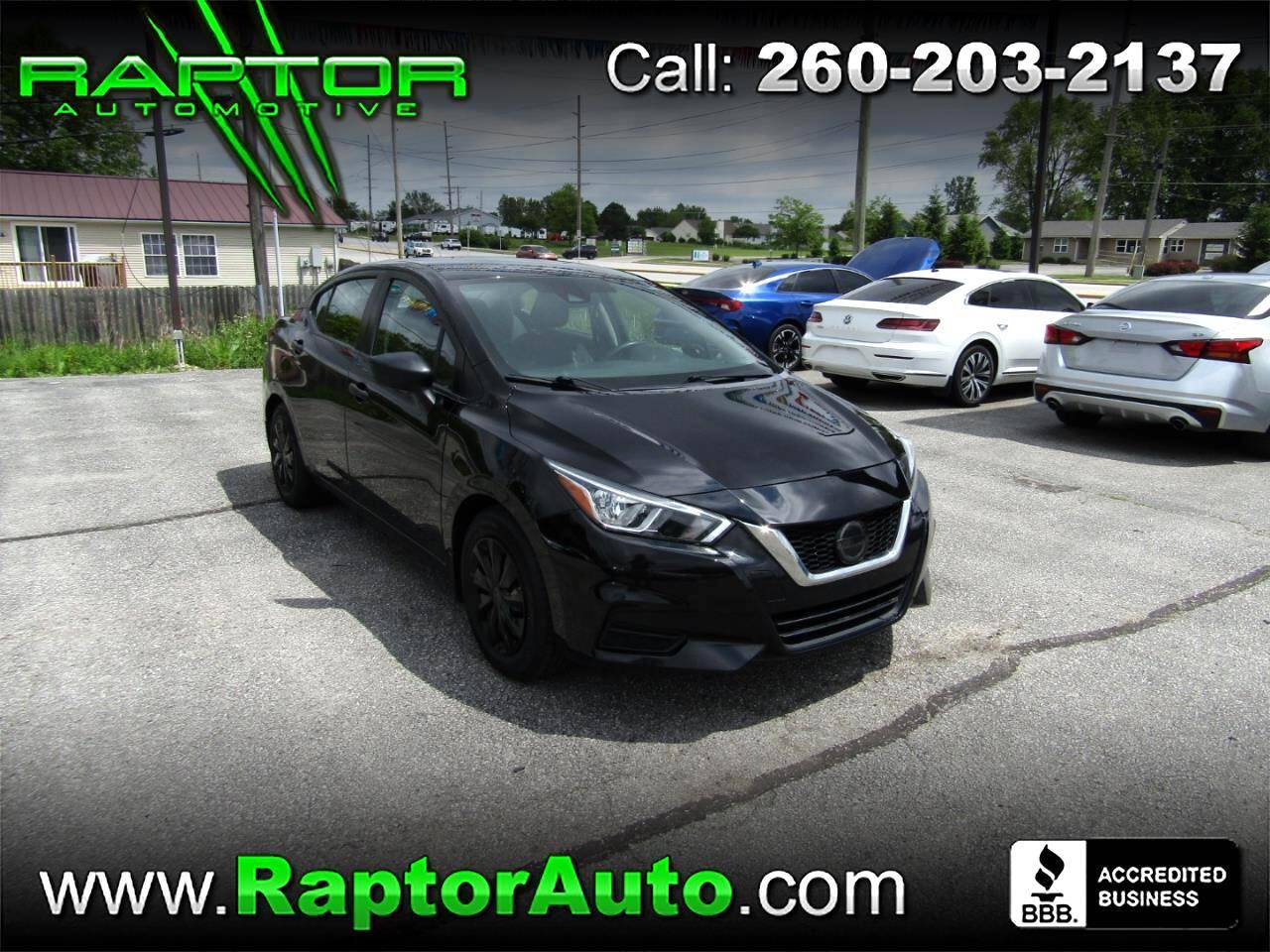 2021 Nissan Versa S — Sedan — 99,942 mi — Fort Wayne, IN