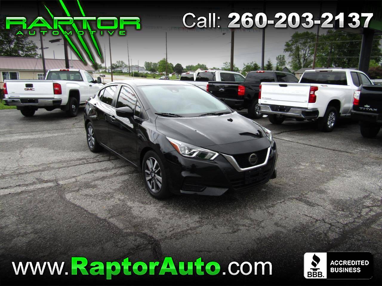 2020 Nissan Versa SV — Sedan — 68,803 mi — Fort Wayne, IN