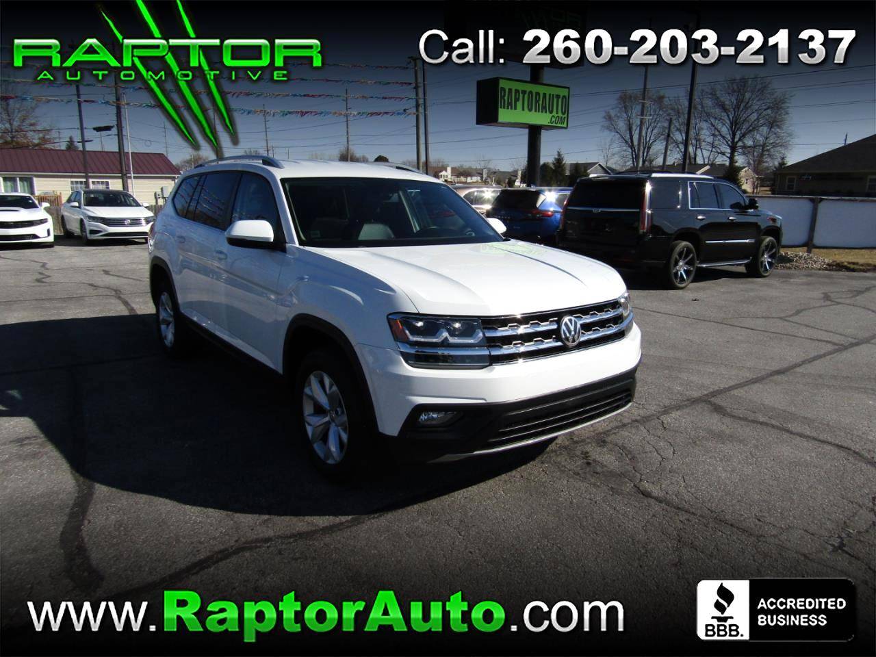 2019 Volkswagen Atlas SE — SUV — 97,965 mi — Fort Wayne, IN