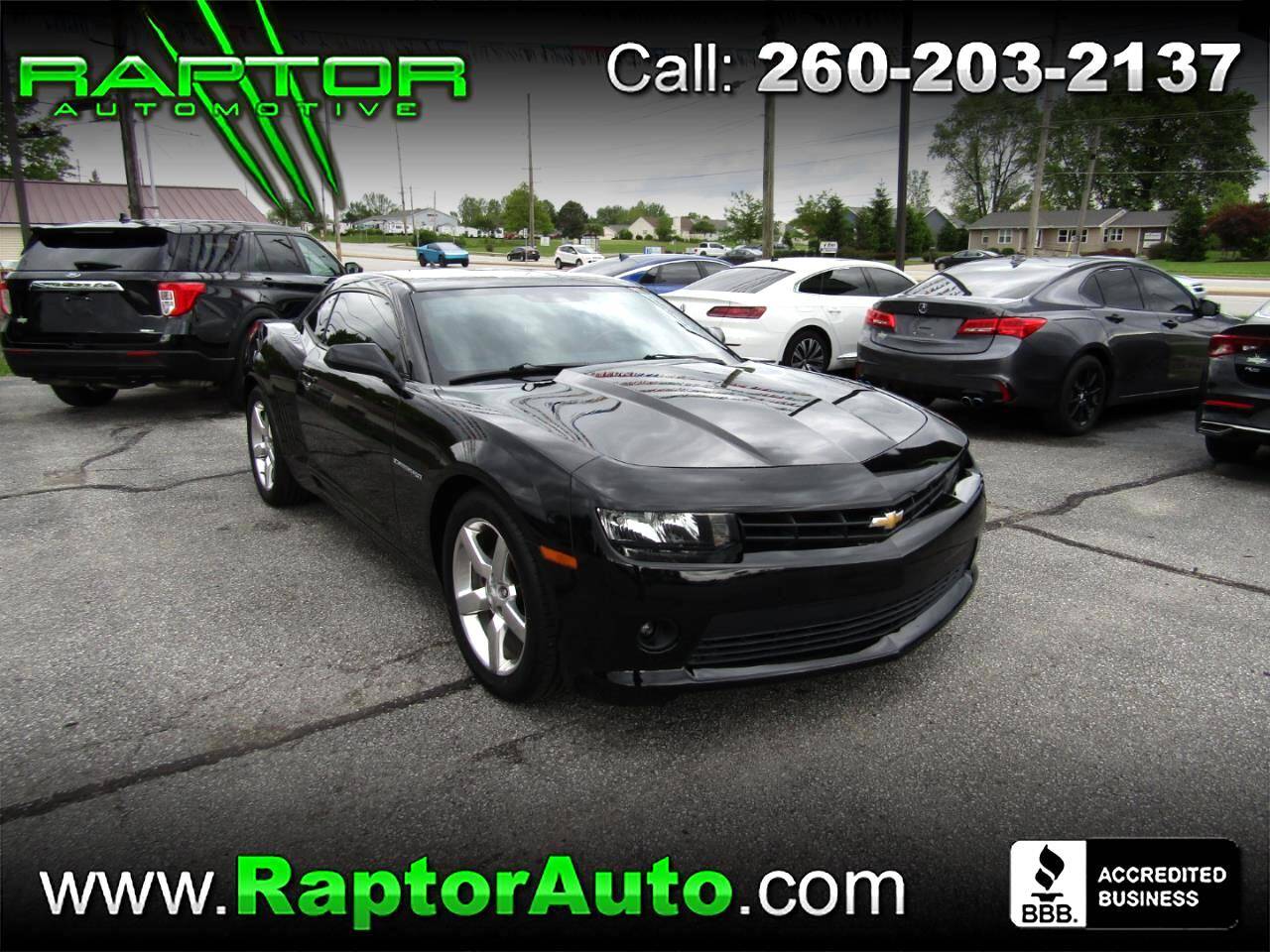2015 Chevrolet Camaro 1LT — Coupe — 97,003 mi — Fort Wayne, IN