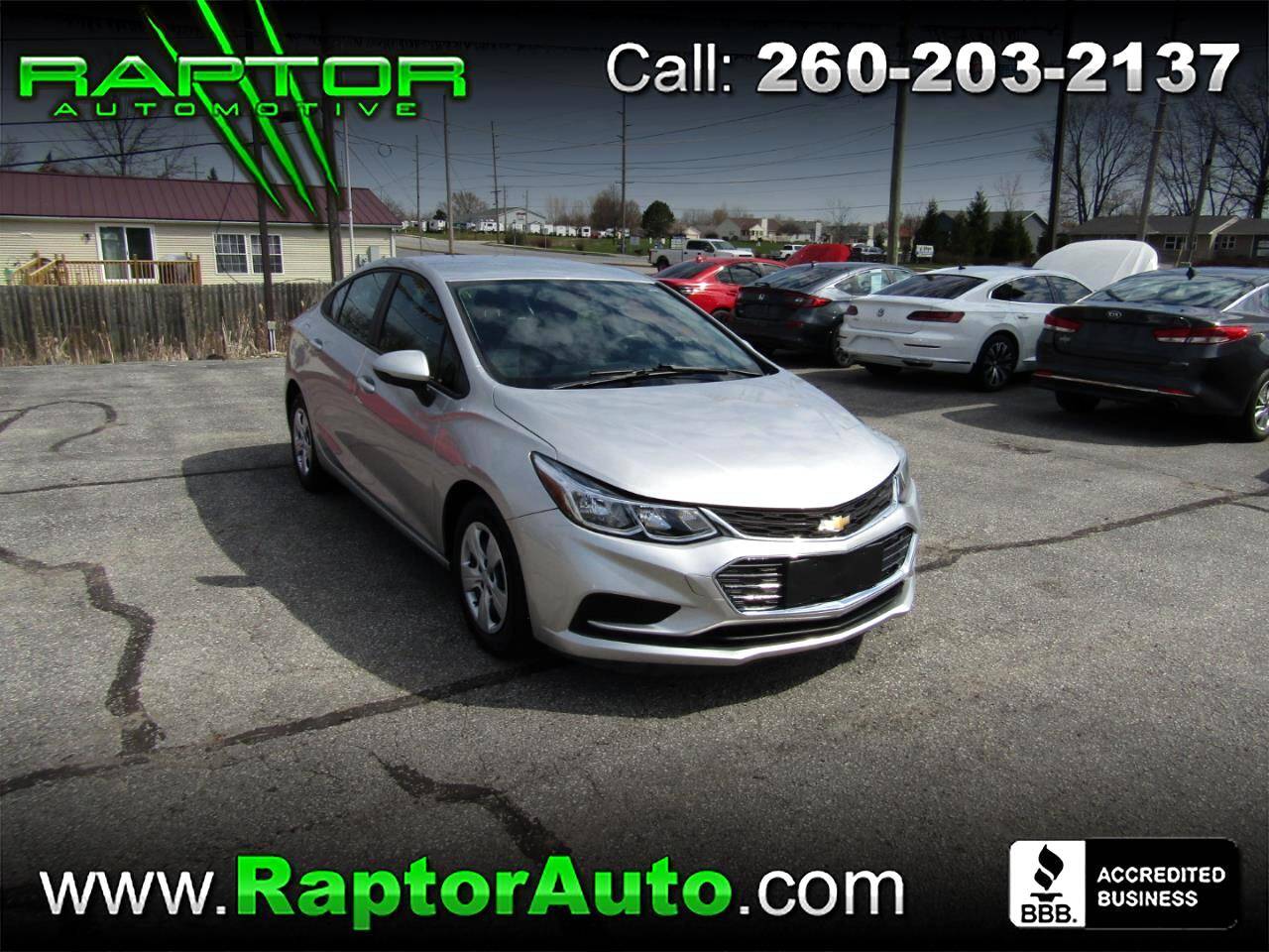 2018 Chevrolet Cruze LS — Sedan — 65,882 mi — Fort Wayne, IN