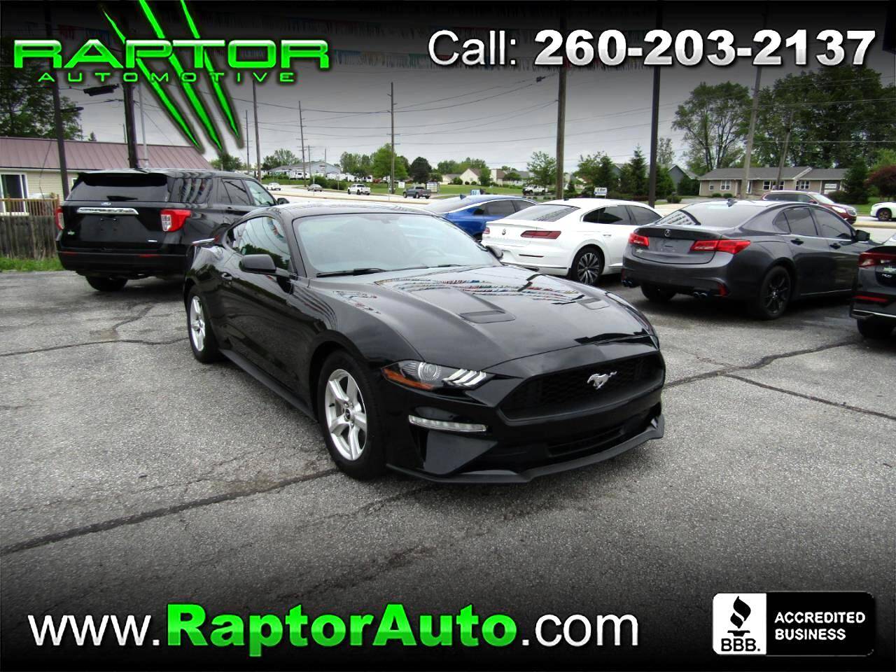 2019 Ford Mustang EcoBoost — Coupe — 88,783 mi — Fort Wayne, IN