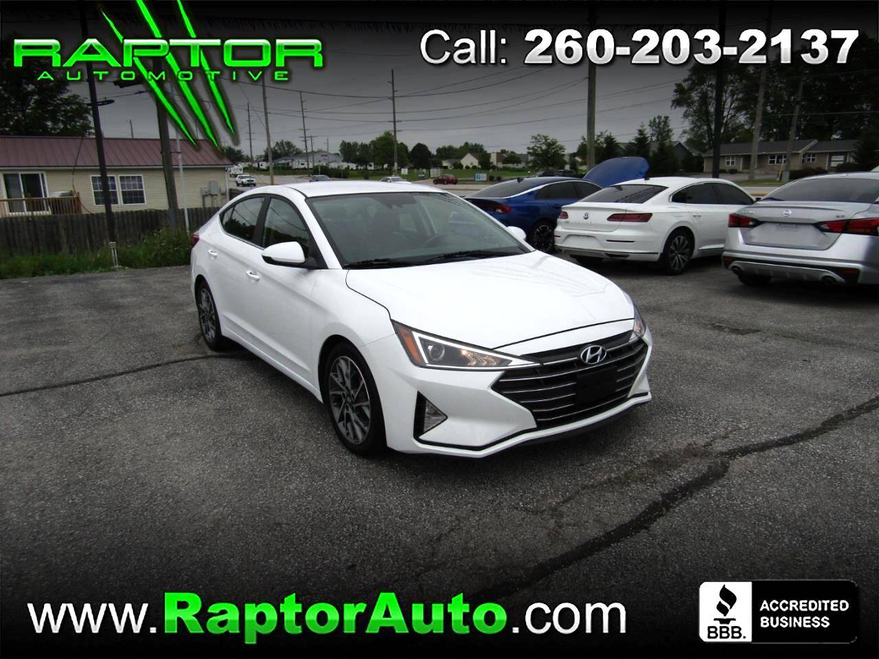 2019 Hyundai Elantra Limited — Sedan — 47,038 mi — Fort Wayne, IN