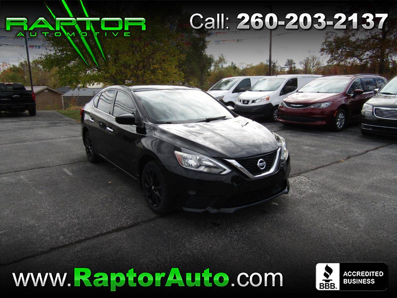 2018 Nissan Sentra S — Sedan — 98,055 mi — Fort Wayne, IN
