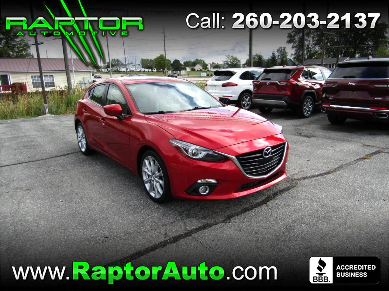 2016 Mazda Mazda3 s Grand Touring — Hatchback — 112,107 mi — Fort Wayne, IN