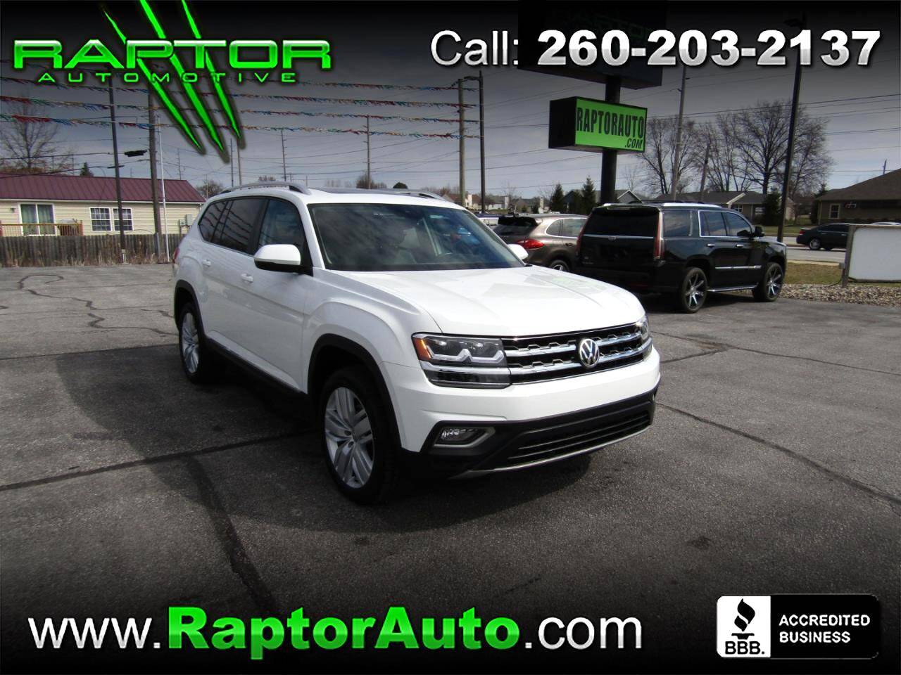 2019 Volkswagen Atlas SEL — SUV — 85,478 mi — Fort Wayne, IN