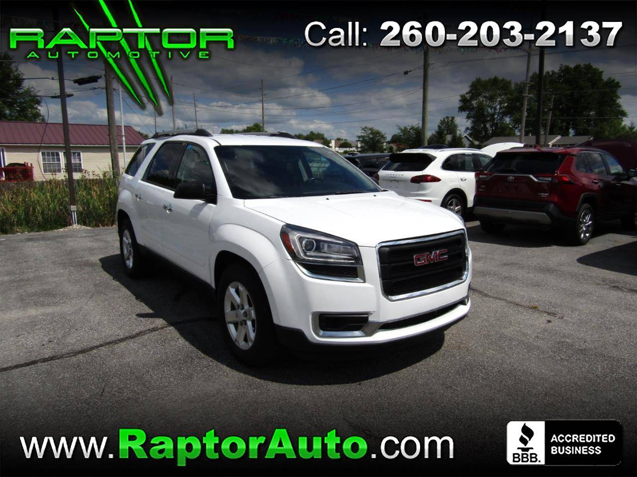 2016 GMC Acadia SLE — SUV — 73,428 mi — Fort Wayne, IN