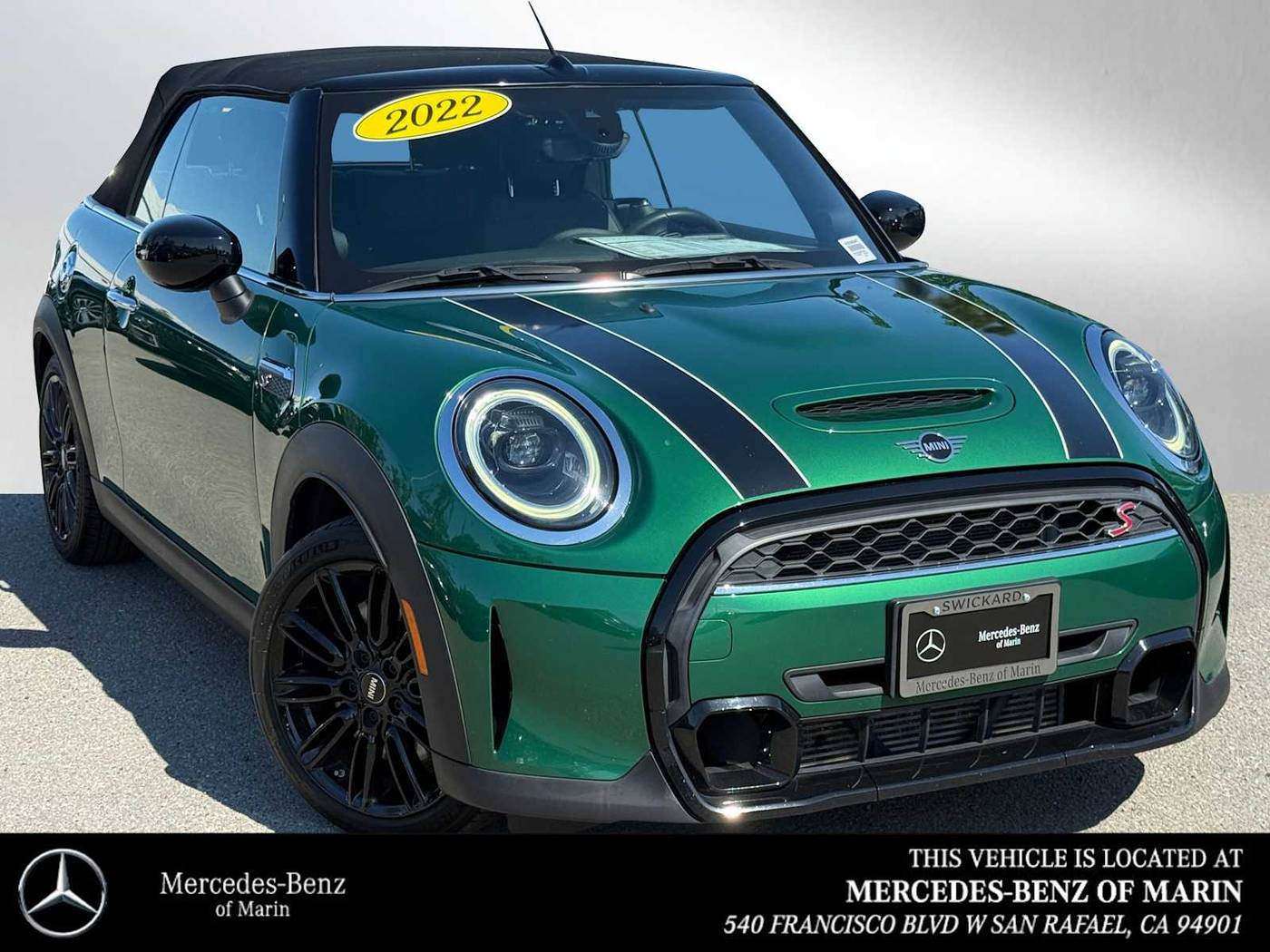 2022 MINI Convertible Cooper S — Convertible — 60,105 mi — San Rafael, CA
