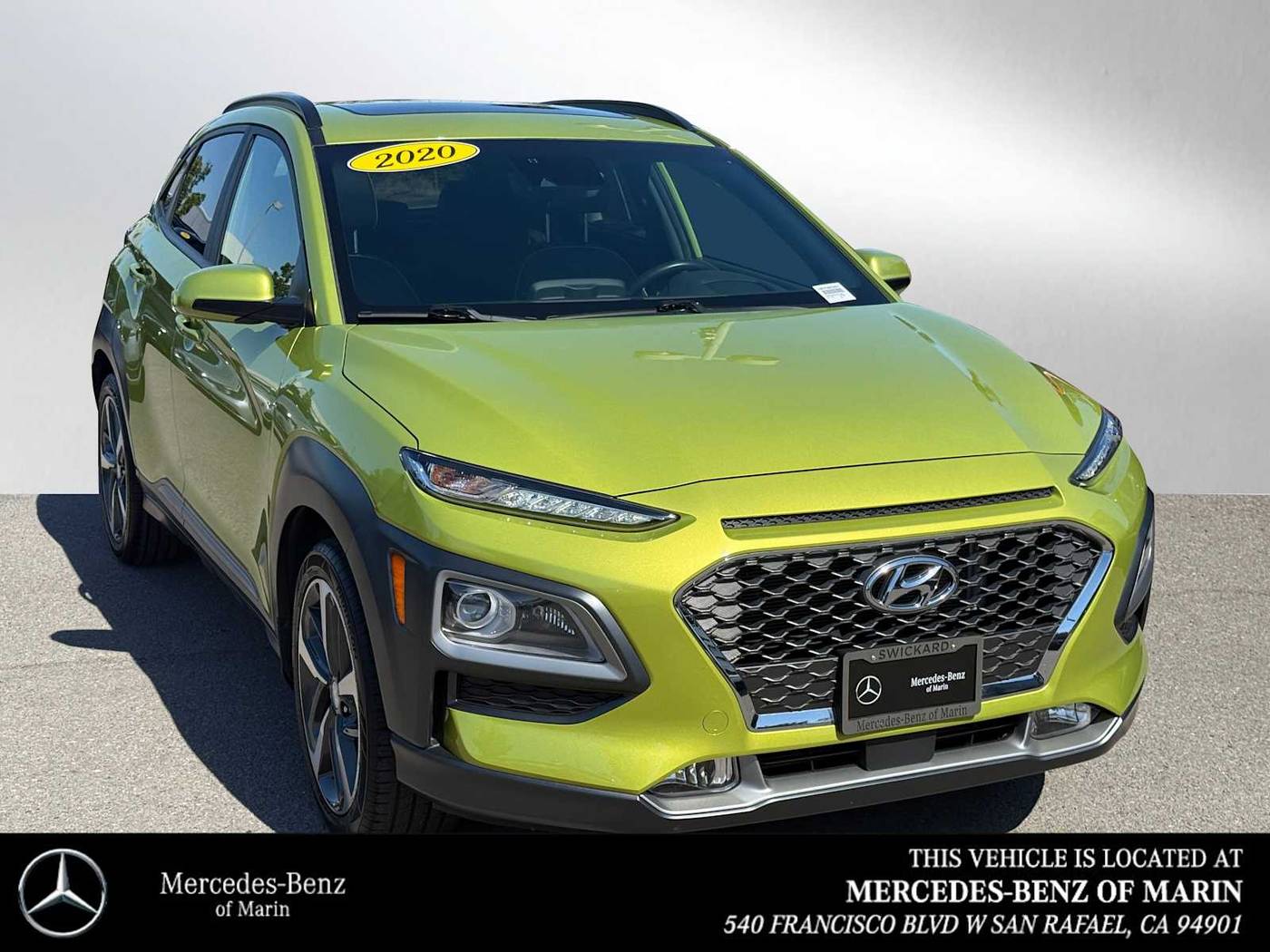 2020 Hyundai Kona Ultimate — SUV — 35,981 mi — San Rafael, CA